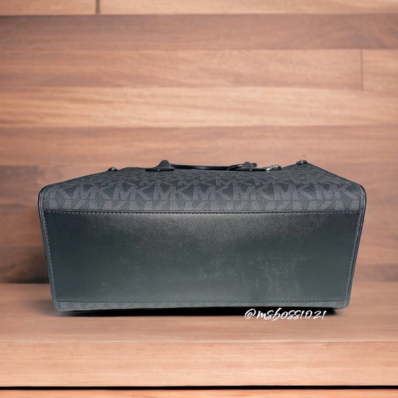 Michael Kors Maple LG Satchel + Wallet in Black BRAND NEW - Picture 6 of 9